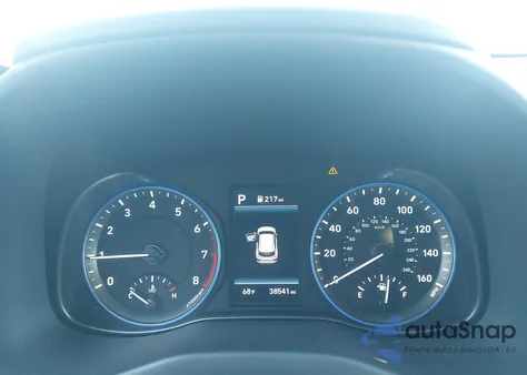 2020 Hyundai Kona Limited из США, поврежденный, VIN KM8K33A59LU509539